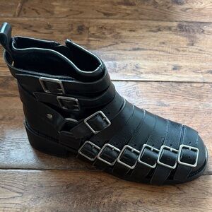Jeffrey Campbell Belted Up Bootie NEW